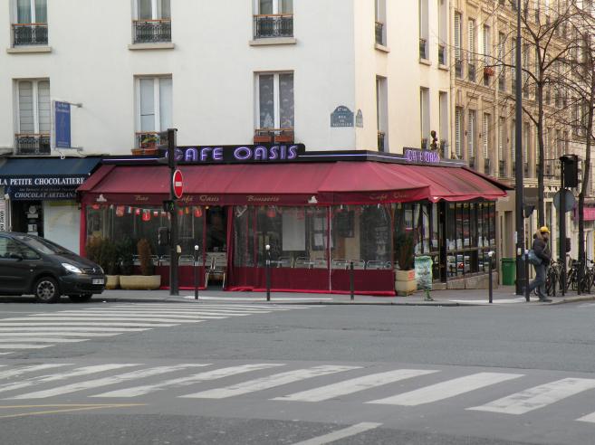  Café Oasis, rue de Vaugirard